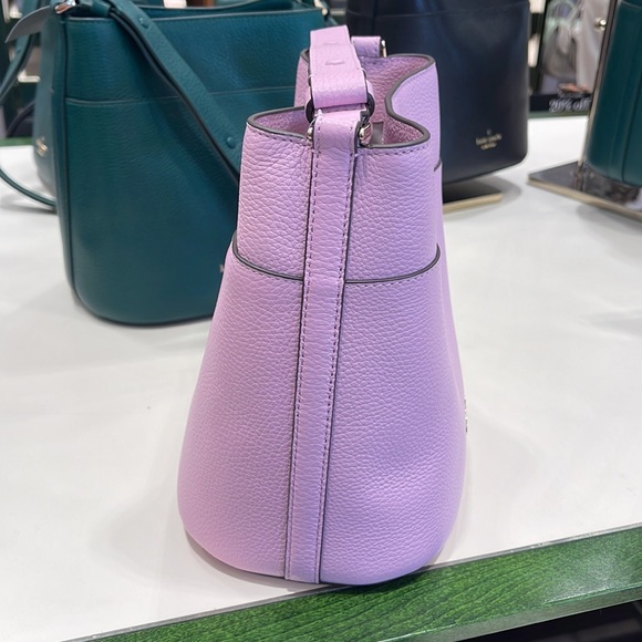 Kate Spade Leila small bucket bag color: quartz pink
NWT - Picture 3 of 16